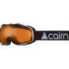 Masque de Ski Cairn Speed Shiny Black Shiny Silver Photochromic