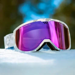 Masque de Ski Electric Cam Future Camo Purple Chrome