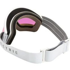 Masque de Ski Electric Hex Matte White Pink Chrome
