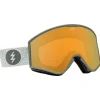 Masque de Ski Electric Kleveland Flood Smoke Gold Chrome + Yellow