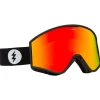 Masque de Ski Electric Kleveland Matte Black Red Chrome