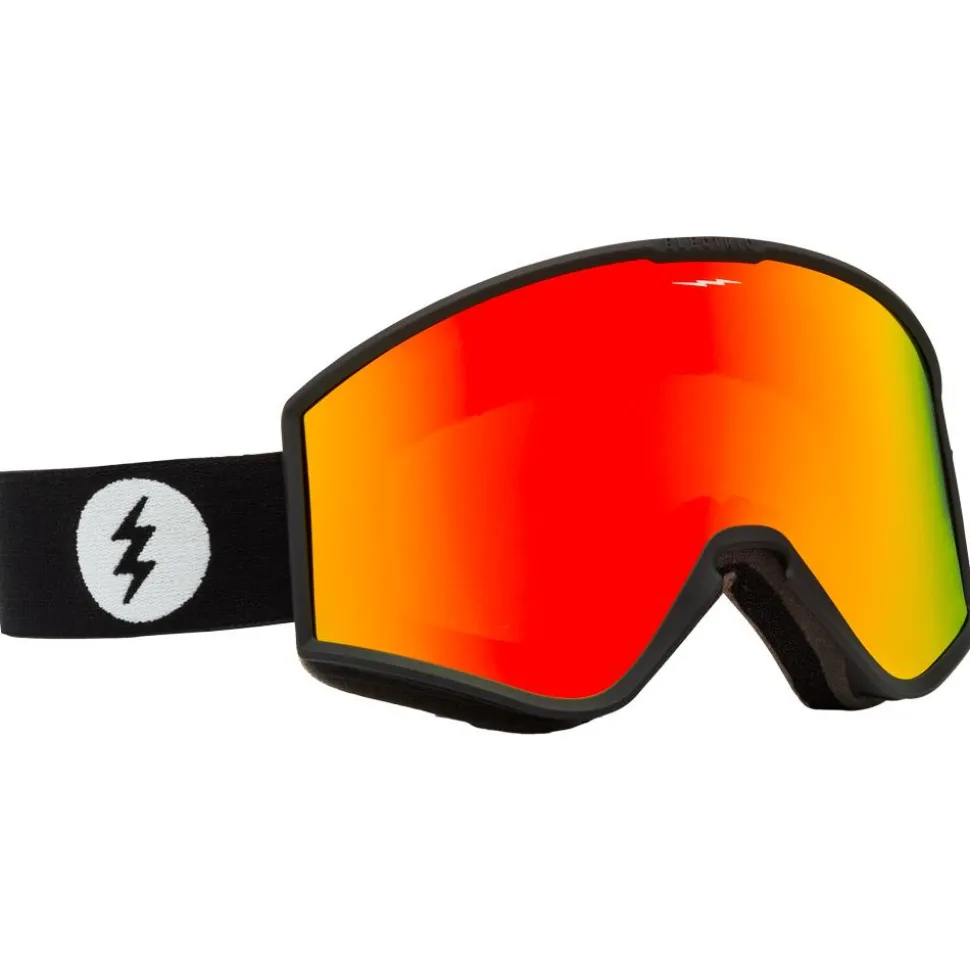 Masque de Ski Electric Kleveland Matte Black Red Chrome