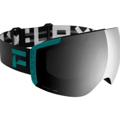 Masque de Ski Flaxta Episode Teal Silver Mirror Lens
