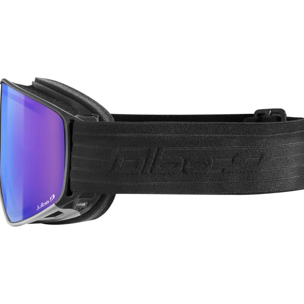 Masque de Ski Julbo Cyrius Noir Reactiv Performance 1-3 Flash Bleu