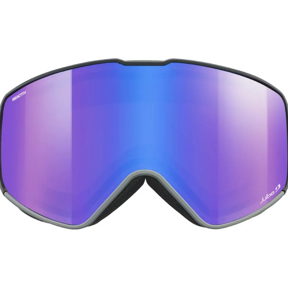 Masque de Ski Julbo Cyrius Noir Reactiv Performance 1-3 Flash Bleu