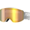 Masque de Ski Marker Squadron Magnet+ White Gold Mirror Cs