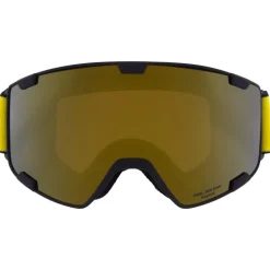 Masque de Ski Red Bull Spect Park Matt Black Brown Gold Mirror Polarized