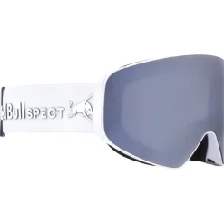 Masque de Ski Red Bull Spect Jam Matt White Smoke Silver Mirror + Cloudy Snow