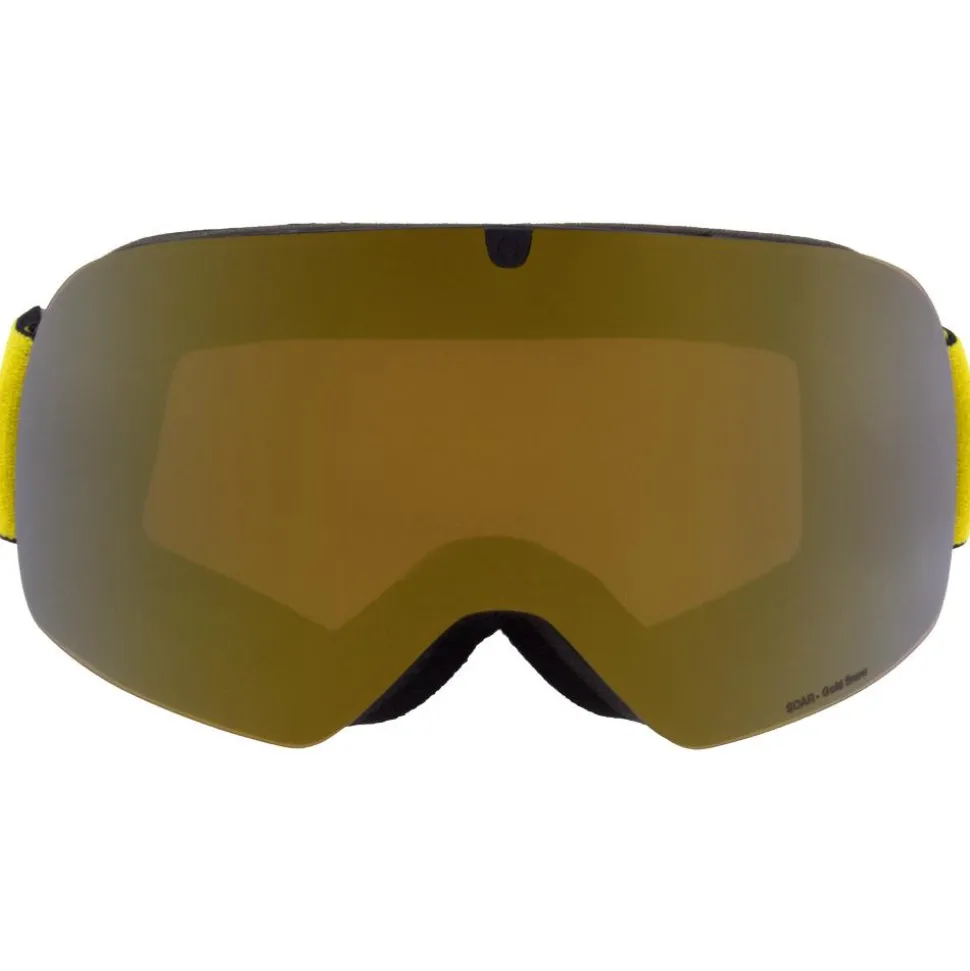 Masque de Ski Red Bull Spect Soar Matt Black Orange Gold Mirror