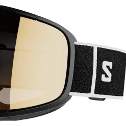 Masque de Ski Salomon Aksium 2.0 Black Flash Gold