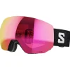 Masque de Ski Salomon Radium Pro Black Sigma Poppy Red