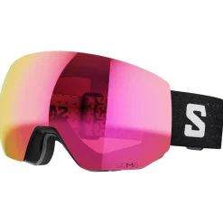 Masque de Ski Salomon Radium Pro Black Sigma Poppy Red