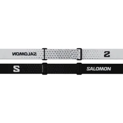 Masque de Ski Salomon Radium Pro Asian Fit Black Sigma Ice Blue