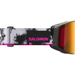 Masque de Ski Salomon Sentry Prime Black Echo Sigma Poppy Red + Sigma Light Blue