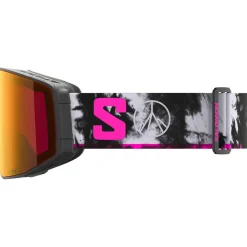 Masque de Ski Salomon Sentry Prime Black Echo Sigma Poppy Red + Sigma Light Blue