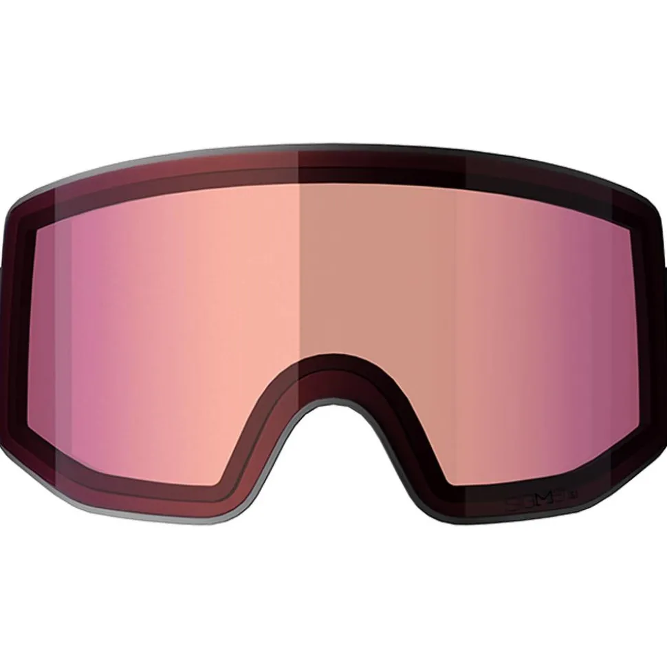Masque de Ski Salomon Sentry Prime Black Echo Sigma Poppy Red + Sigma Light Blue
