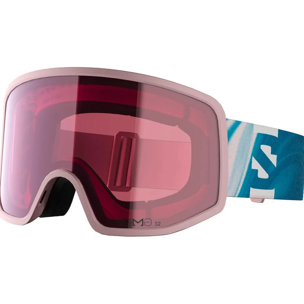 Masque de Ski Salomon Sentry Pro S Marta Bassino Sigma Pink + Sigma Light Blue