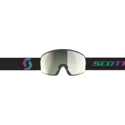 Masque de Ski Scott Sphere Otg Black Aurora Green Amp Pro White Chrome