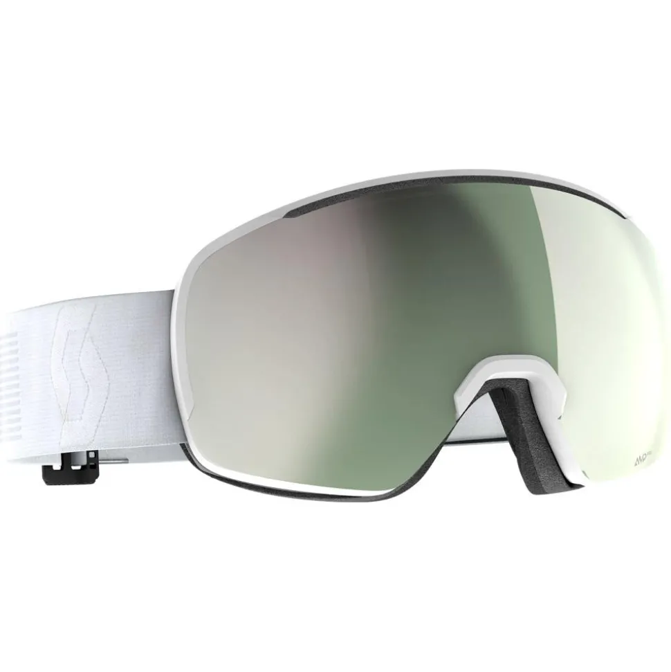 Masque de Ski Scott Sphere Otg Mineral White Amp Pro White Chrome