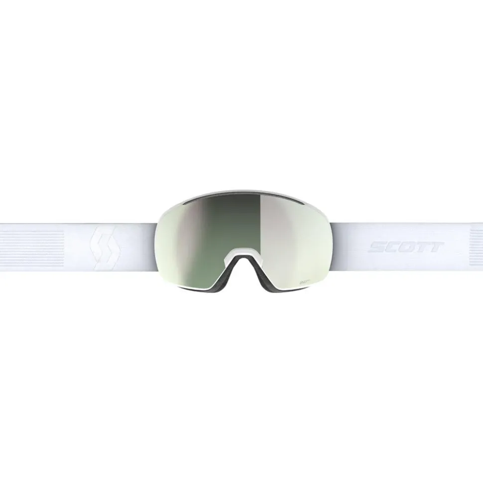 Masque de Ski Scott Sphere Otg Mineral White Amp Pro White Chrome
