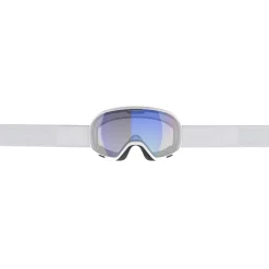 Masque de Ski Scott Unlimited II Otg Mineral White Illuminator Blue Chrome