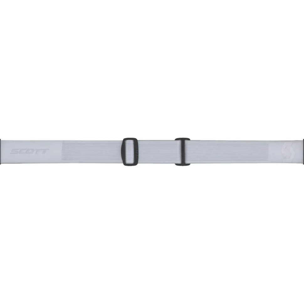 Masque de Ski Scott Unlimited II Otg Mineral White Illuminator Blue Chrome