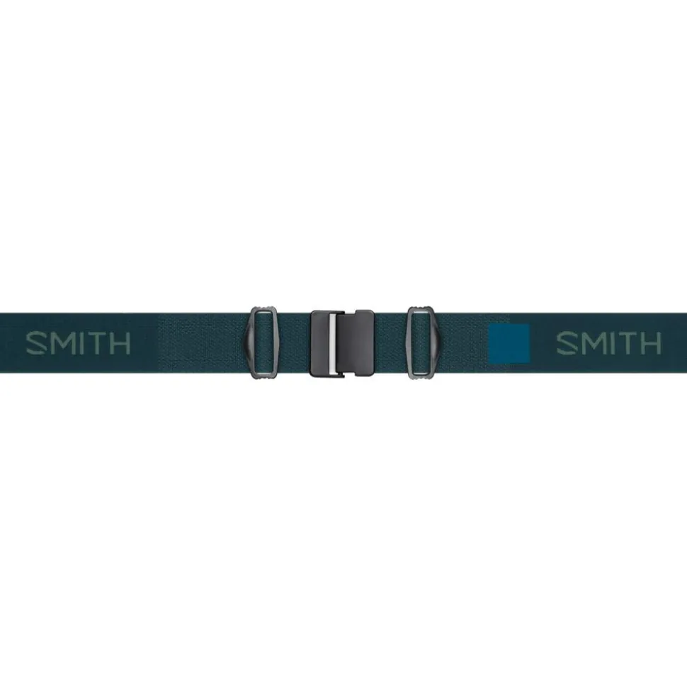 Masque de Ski Smith 4D Mag XL Pacific Chromapop Everyday Green Mirror + Chromapop Storm Blue Sensor Mirror