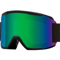 Masque de Ski Smith Forum Black Green Sol-X Mirror