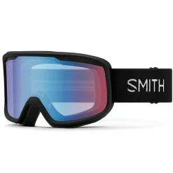 Masque de Ski Smith Frontier Black Blue Sensor Mirror