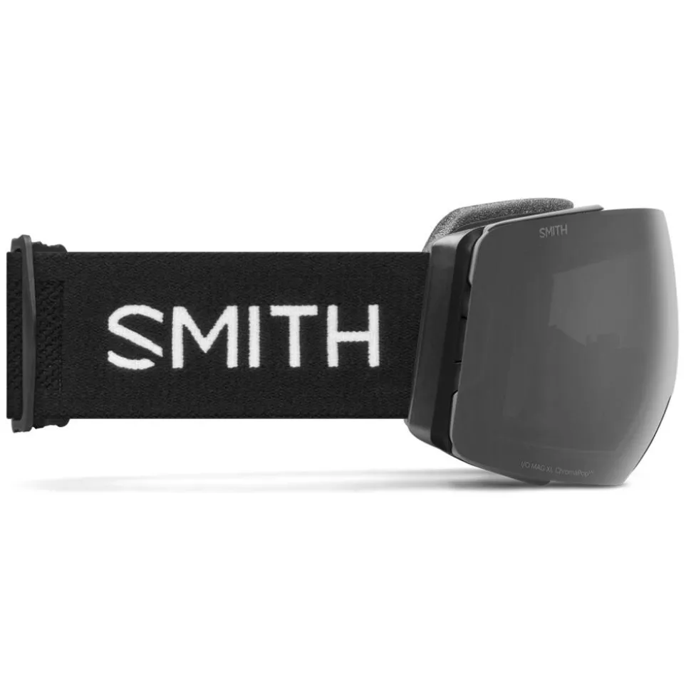 Masque de Ski Smith I/O Mag XL Blackout Chromapop Sun Black + Chromapop Storm Blue Sensor Mirror
