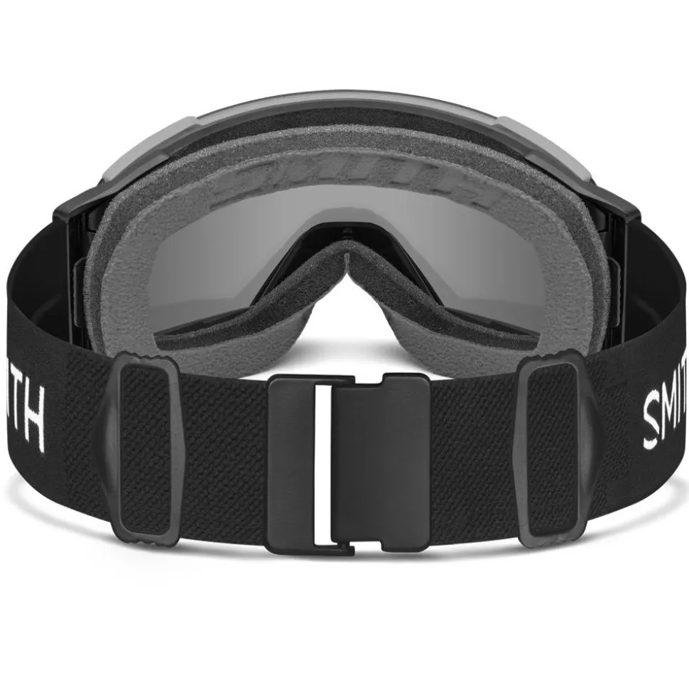 Masque de Ski Smith I/O Mag XL Blackout Chromapop Sun Black + Chromapop Storm Blue Sensor Mirror