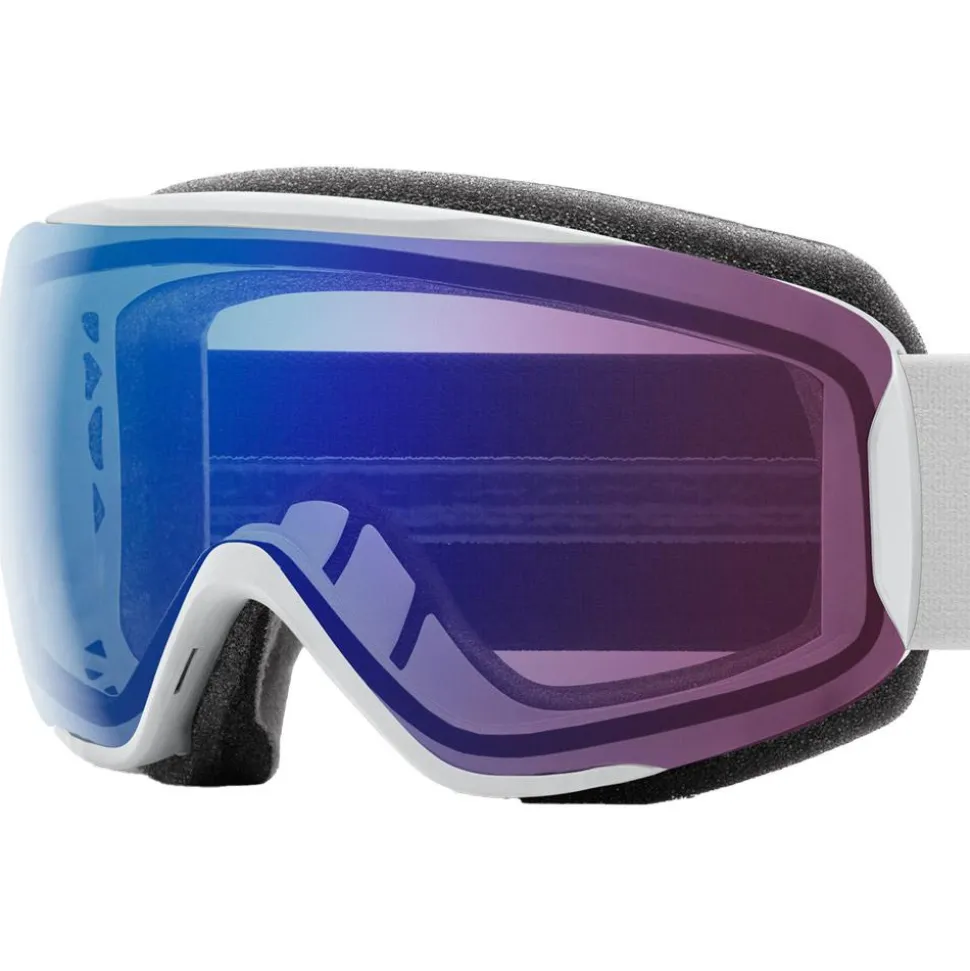 Masque de Ski Smith Moment White Vapor Chromapop Photochromic Rose Flash
