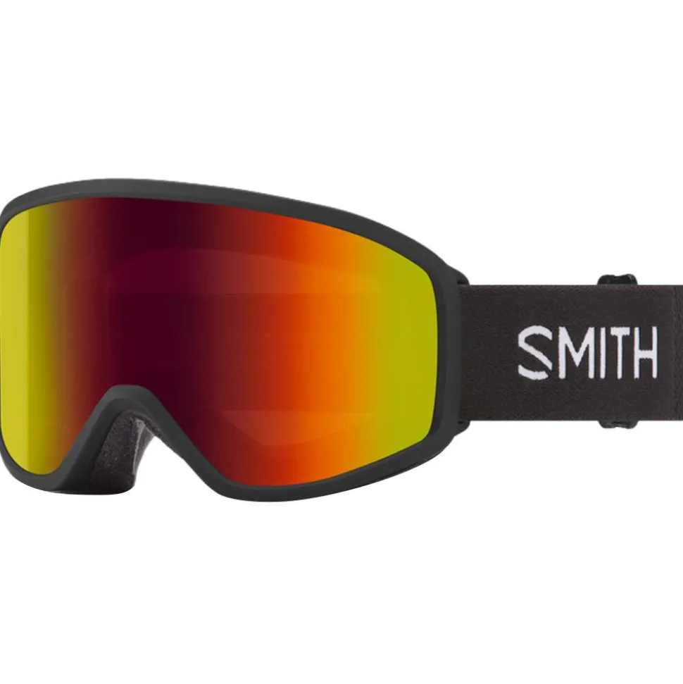 Masque de Ski Smith Reason Otg Black Red Sol-x Mirror