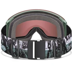 Masque de Ski Smith Skyline XL Sage Brush Paste Up Chromapop Everyday Red Mirror