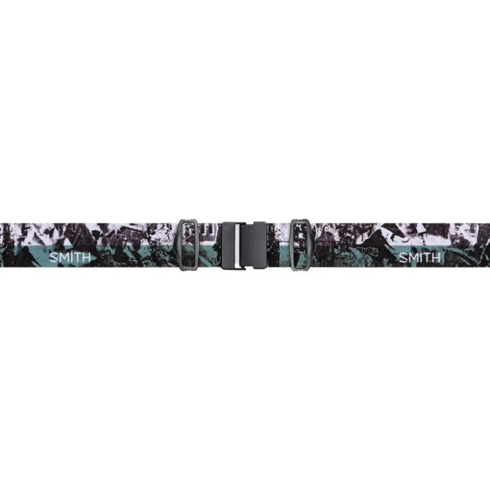 Masque de Ski Smith Skyline XL Sage Brush Paste Up Chromapop Everyday Red Mirror