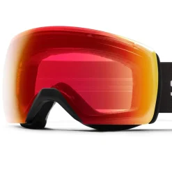 Masque de Ski Smith Skyline XL Black Chromapop Photochromic Red Mirror