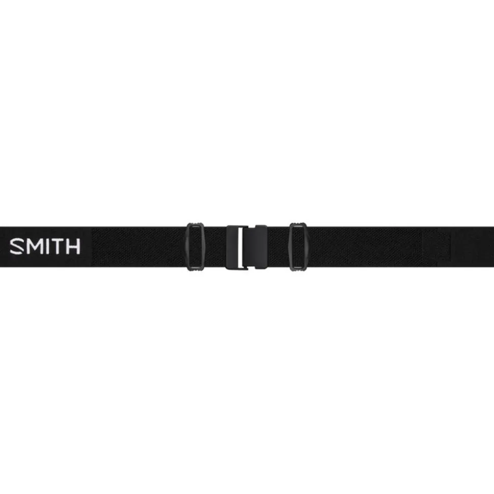 Masque de Ski Smith Skyline Black Chromapop Everyday Red Mirror
