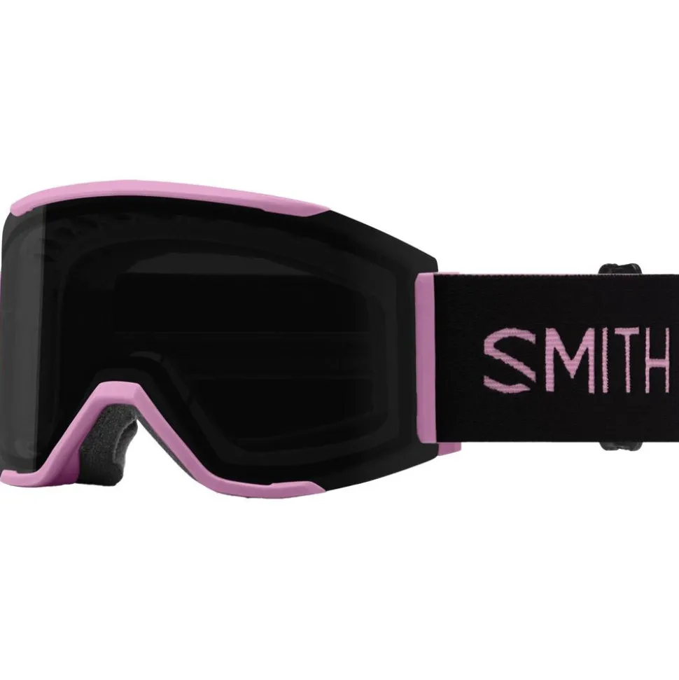 Masque de Ski Smith Squad Mag Proper Pink Chromapop Sun Black + Chromapop Storm Blue Sensor Mirror