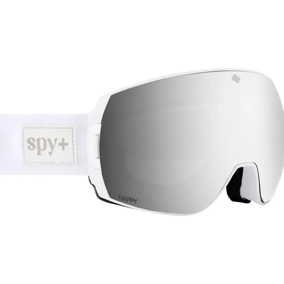 Masque de Ski Spy Legacy Se White Ir Happy Bronze Platinum Mirror + Happy Low Light Gray Green Red Spectra