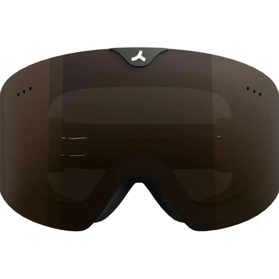 Masque de Ski Tripoint Shiceng Dashan Matt Black Brown Gold Multi