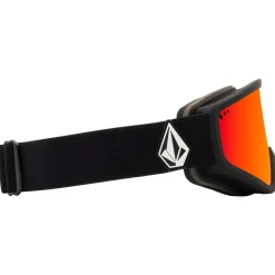 Masque de Ski Volcom Attunga Matte Black Red Chrome