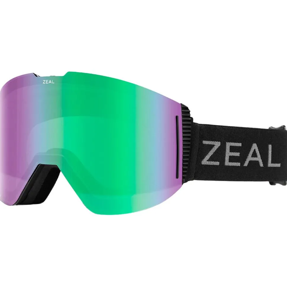 Masque de Ski Zeal Lookout Dark Night Polarized Jade Mirror + Persimmon Sky Blue Mirror