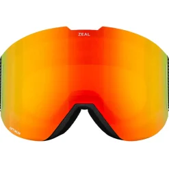 Masque de Ski Zeal Lookout Dark Night Polarized Jade Mirror + Persimmon Sky Blue Mirror