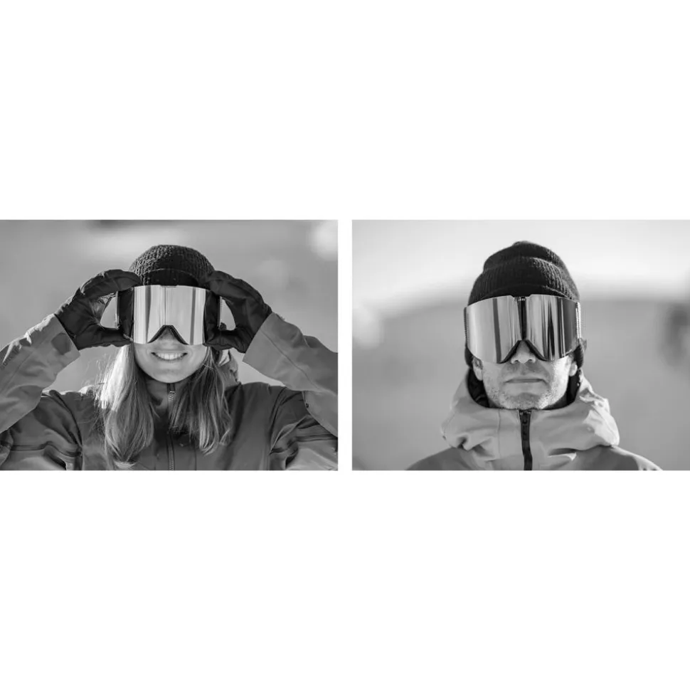 Masque de Ski Zeal Lookout Dark Night Polarized Jade Mirror + Persimmon Sky Blue Mirror