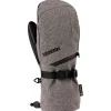 Moufles Burton Women's Gore-Tex Mittens Gray Heather