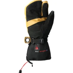 Moufles Lenz Heat Glove 8.0 Finger Cap Lobster Black Yellow