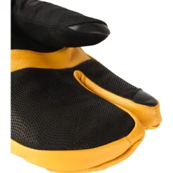 Moufles Lenz Heat Glove 8.0 Finger Cap Lobster Black Yellow