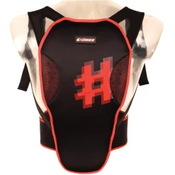 Protection dorsale Diezz Soft 2AC Adult Black Red