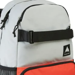 Sac à dos Burton Treble Yell 21L Gray Cloud Fiesta Red
