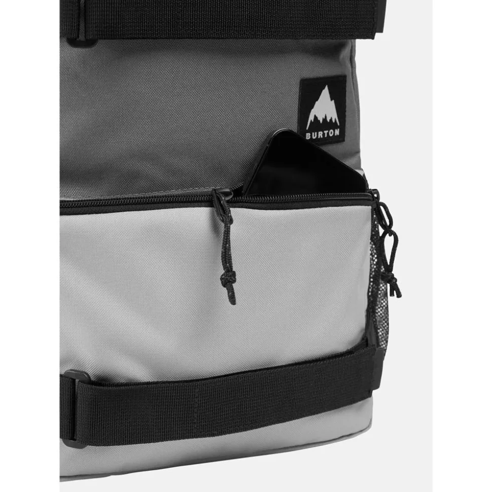 Sac à dos Burton Treble Yell 21L Gray Cloud Fiesta Red